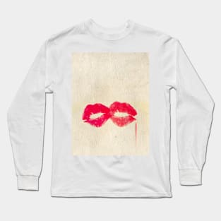 Labios pintados Long Sleeve T-Shirt